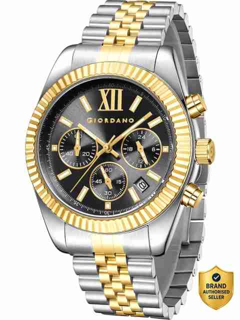 GIORDANO Men's Chronograph Steel Watch GZ-50217-11 - Image 5