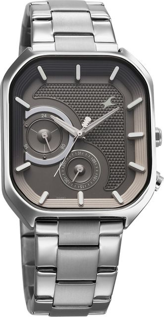 Fastrack Groove Multifunction Anthracite Dial Metal Strap Guy's with Lume indices Analog Watch - For Men 3321SM01,NU3321SM01 - Image 7