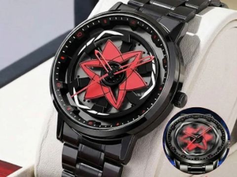 zyrowear Star Design Spinner Chain Strap Analog Watch - Image 5
