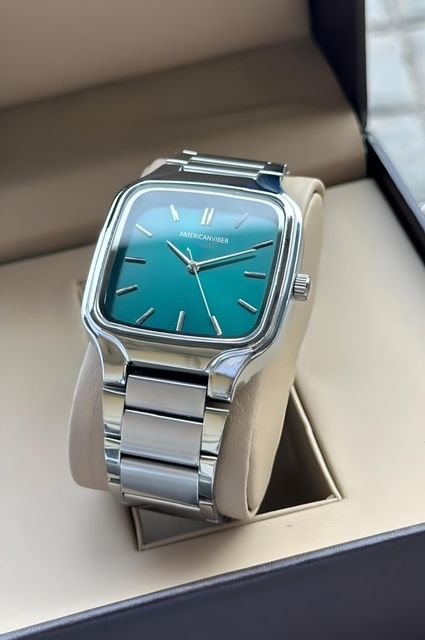Americanviber Square Dail Smooth Adjustable Strap Analog Watch - For Men AVM0028 - Image 6