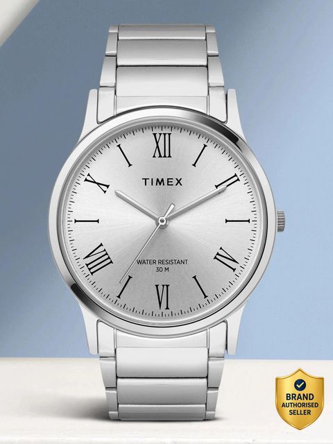 TIMEX Silver Dial Stainless Steel Analog Watch - For Men TW00ZR347 - Image 6