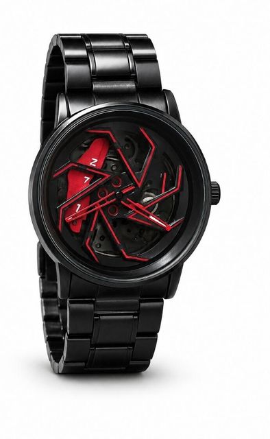 Zenvik Analog Watch for Men SHADOW-RED-001 Red - Image 6