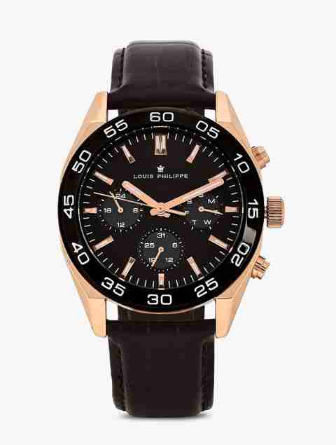 Louis Philippe Multifunction Black Dial Analog Watch Analog Watch - For Men LP000009A - Image 5