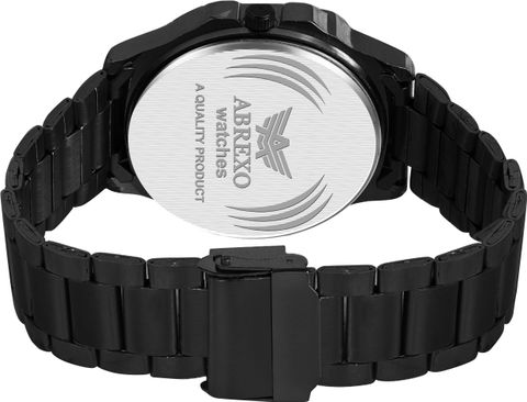 ABREXO GODFATHER Square Chrono Look Black Dial Watch - Image 8