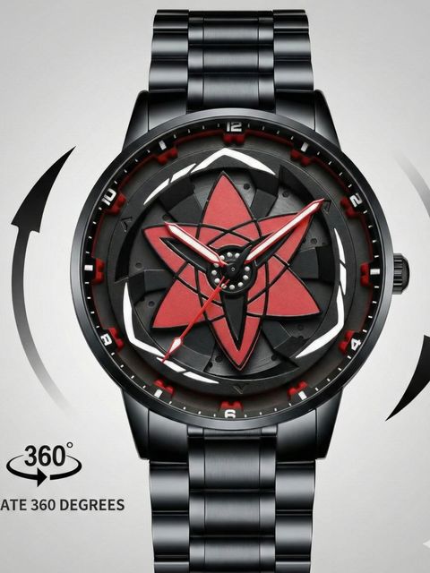 zyrowear Star Design Spinner Chain Strap Analog Watch - Image 4