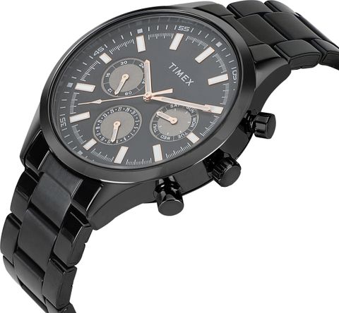 TIMEX Multi Function Black Dial Analog Watch for Men TWHG03SMU22 - Image 6