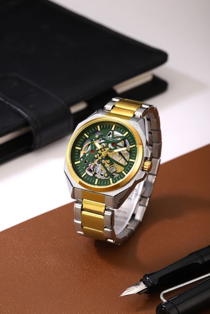 London Fog Portobello Skeleton Mechanical Watch LFM10027-33 - Image 7