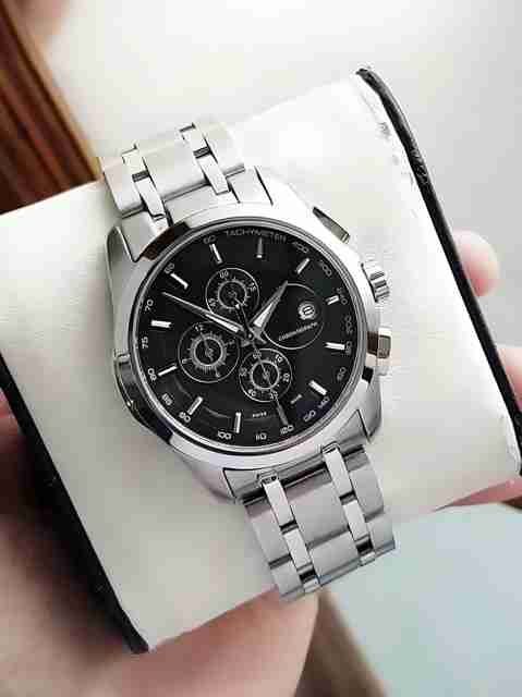 Americanviber Men's Analog Vintage Watch, Stainless Steel - Image 3