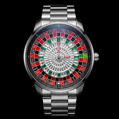 ZENMO CASINO Analog Watch - For Men & Women Casino Metal Diamond Chrome - Image 5