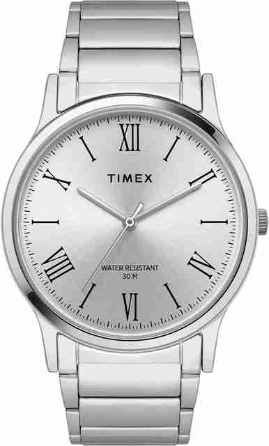 TIMEX Silver Dial Stainless Steel Analog Watch - For Men TW00ZR347 - Image 5