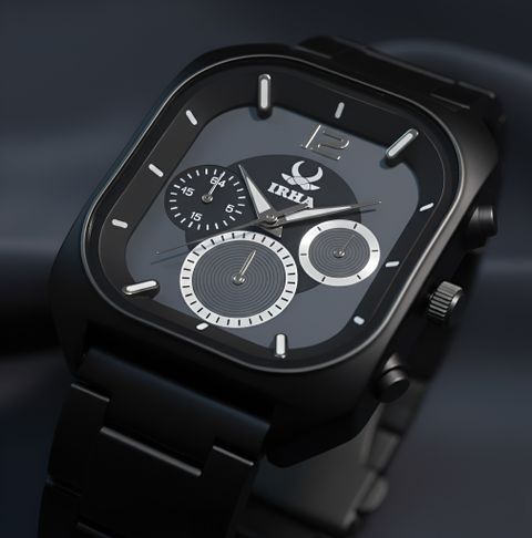 IRHA Analog Watch - For Men CHN--31_BLACK - Image 4
