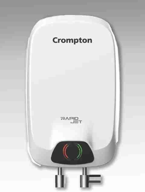 Crompton 3 L Instant Water Geyser (Rapid Jet Neo 3L Instant Geyser, White) (White) - Image 3