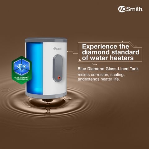 AO Smith VCS-PRO-025 25L Storage Water Geyser, White - Image 8