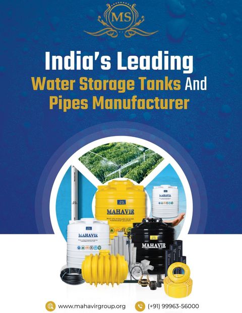 M S PLASTIC Mahavir Power Plus 750 L Water Tank (Plastic) - Image 7