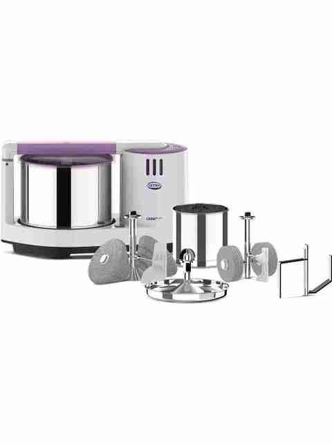 ULTRA Grind+ Gold Celebration Pack - 2 Liters with 1L Spice Drum Table Top Wet Grinder (White) - Image 3