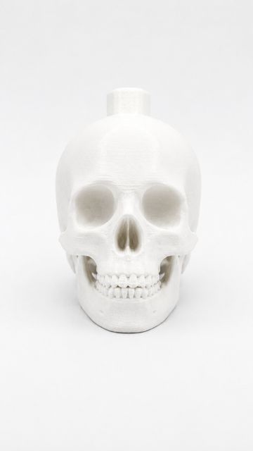 PRECISIONPRINT Aztec Death Whistle | 3D Printed Skull Shaped