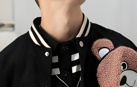 LITTLE COST Men Graphic Print Casual Jacket - Image 5