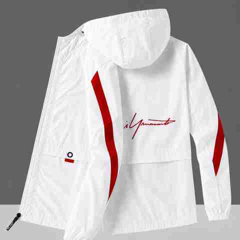SSIA MEN CASUAL STRIPES JACKET Colorblock Men Wind Cheater - Image 5
