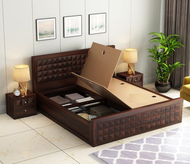 Flipkart Perfect Homes Diamond King Box Bed