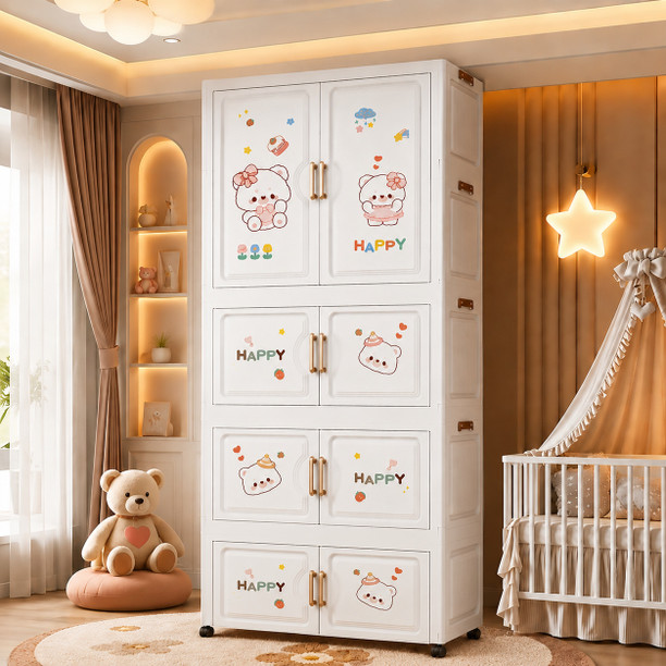Sasimo 8-Door Wardrobe