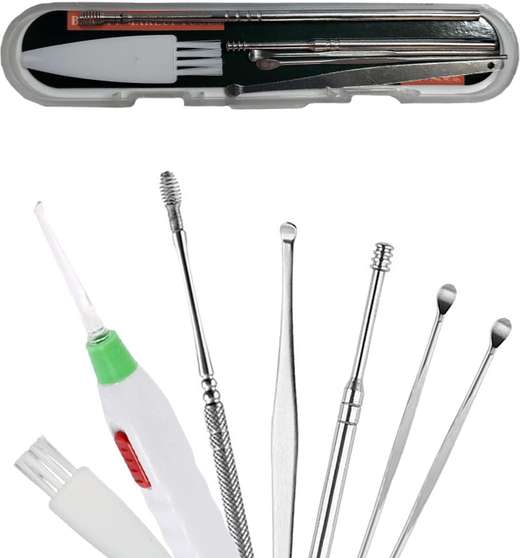 ShreeSaiZone Ear Wax Remover with LED Flashlight