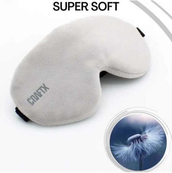 CraftX 3D Sleeping Eye Mask With Earplugs