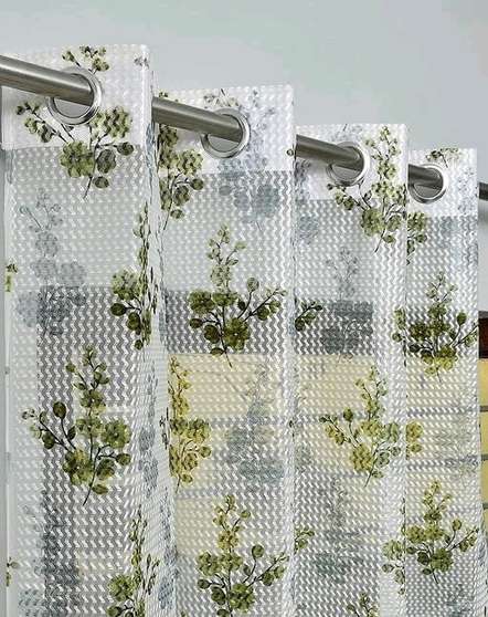 Block Sunlight and Create a Cozy Ambiance with 7ft Green Door Curtain