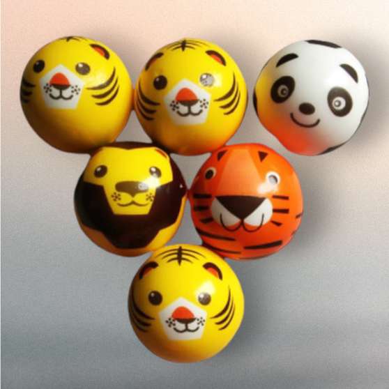 Squeeze Away Stress with 6-Piece Smiley Ball Set!