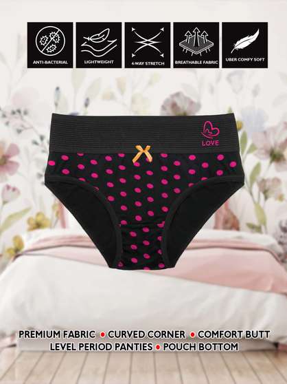 VAISHMA Women Hipster Cotton Blend Panty