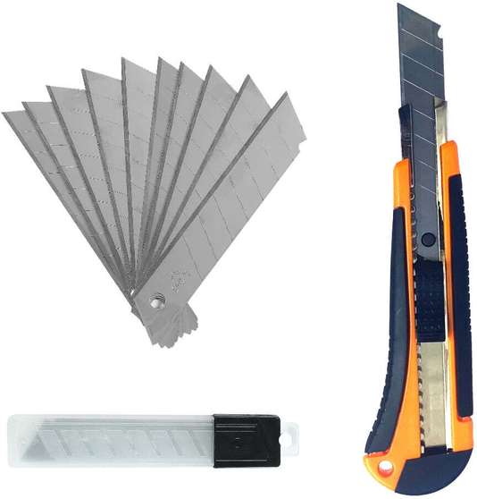 Effortlessly Slice and Dice with 18mm Blade Cutter Knife Set