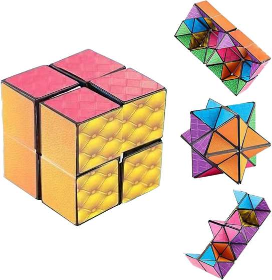Shashibo Magic Cube Infinite ShapeShifting Puzzle Stress Relief Toys ...