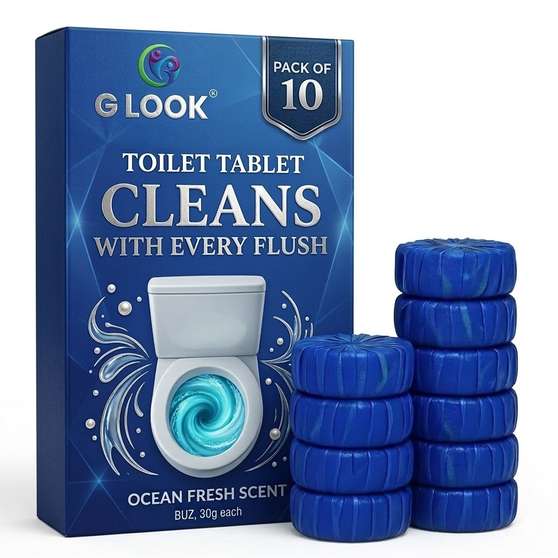 G LOOK Toilet Cleaner Tablets 10 PCS