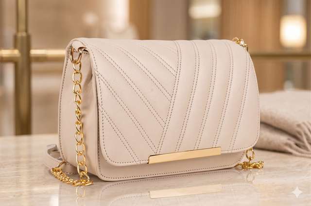 Zenvyra Beige Sling Bag