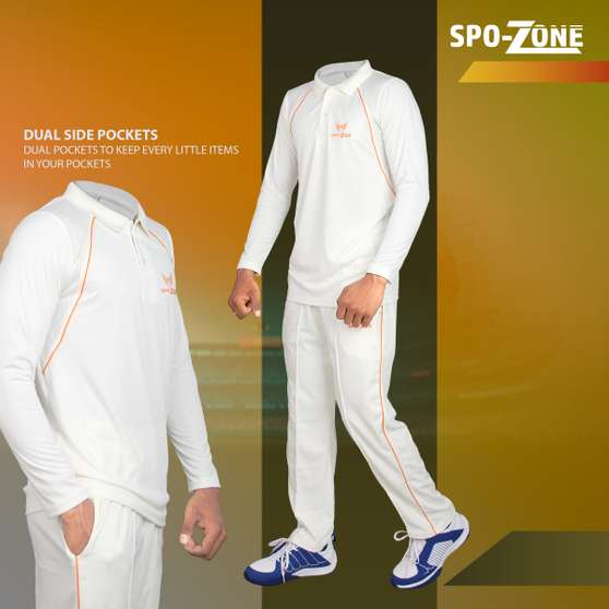 SPO Zone Kids Cricket Uniform Set