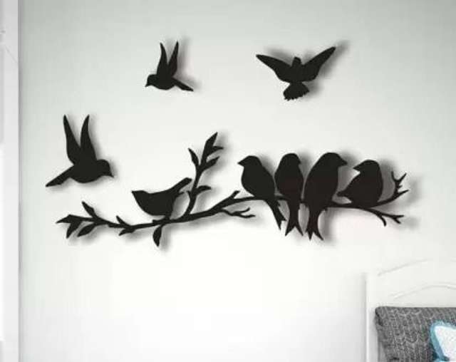 VUF Birds MDF Wall Art
