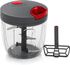 NIAURA Manual Chopper Black 60 Vegetable & Fruit Chopper - Image 6