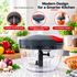 NIAURA Manual Chopper Black 60 Vegetable & Fruit Chopper - Image 7