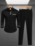 TYRELL Men Cotton Blend Shirt Pant Set - Image 8
