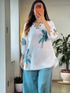 Shanukshi Women Cotton Blend Kurti Palazzo Set - Image 7