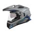 Steelbird Racer Off Road ISI Certified Motocross Double Visor Full Face Graphic Motorbike Helmet (Glossy White Green) - Image 8