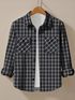 COMBRAIDED Men Checkered Casual Jacket - Image 5