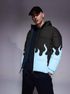 Eddicted Men Printed Puffer Jacket - Image 8