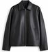 Zaraa Men Solid Leather Jacket - Image 8