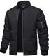 JNH Fashion Men Solid Bomber Jacket - Image 8