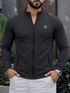 EyeBogler Men Striped Casual Jacket - Image 5