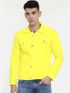 Emmy Word Men Solid Denim Jacket - Image 7
