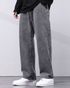 METRONAUT Men Loose Fit Mid Rise Dark Grey Jeans - Image 8