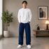 ARROWMAD Men Straight Fit Mid Rise Blue Jeans - Image 8