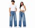 PAYALCOLLECTION Men & Women Straight Fit Mid Rise Green Jeans (Pack of 2) - Image 8
