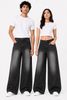 PAYALCOLLECTION Men & Women Straight Fit Mid Rise Green Jeans (Pack of 2) - Image 7
